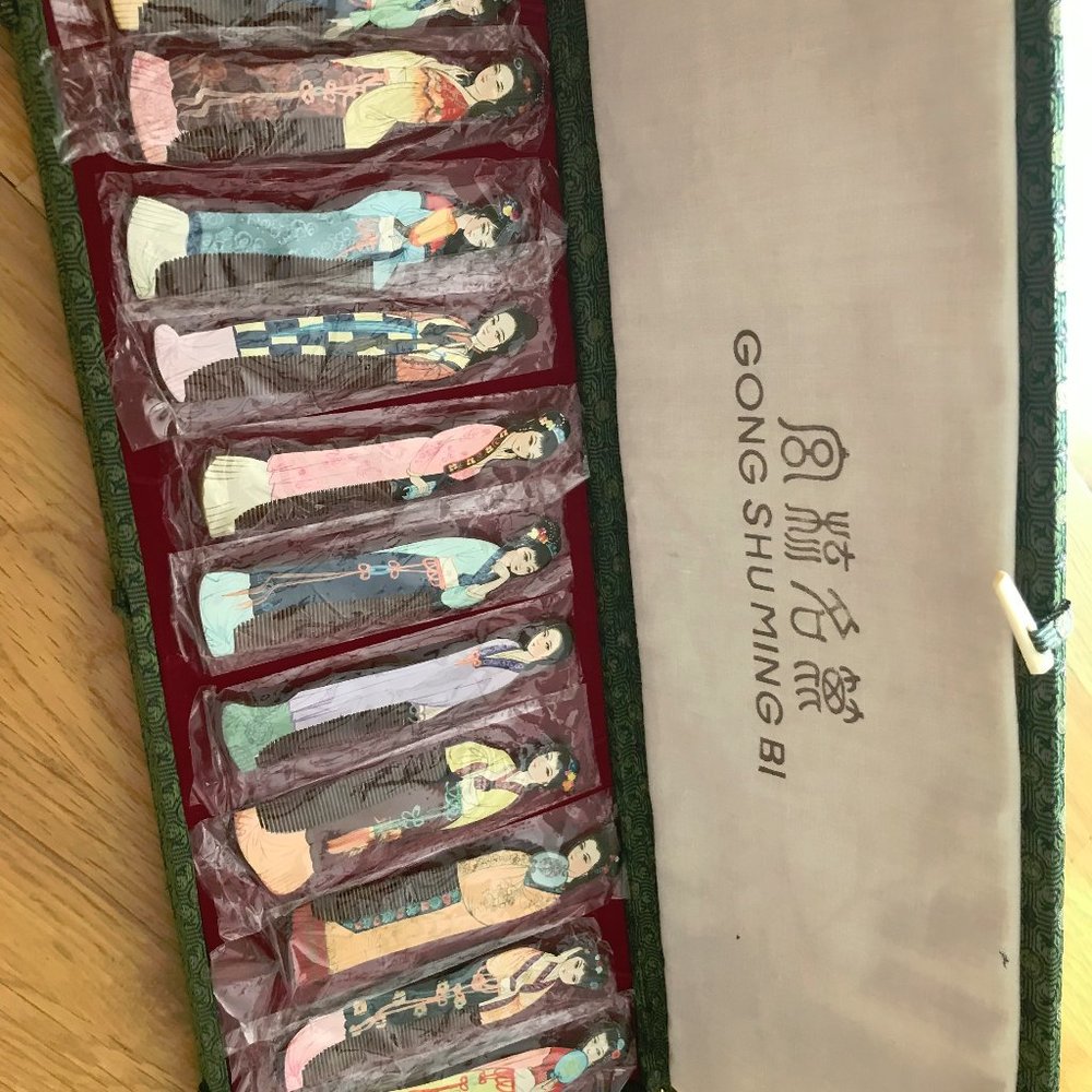 Chinese beauty comb set 11 pc